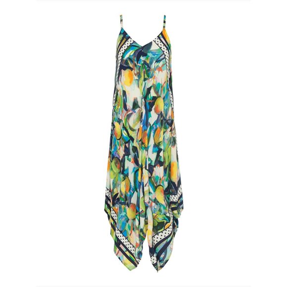 NWOT Simply Art Dolcezza: Orangerie 4 Corners Maxi Dress - Medium - Picture 1 of 15